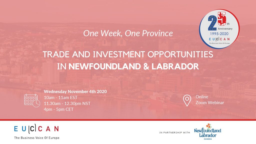 Trade Investment Opportunity in Newfoundland & Labrador!