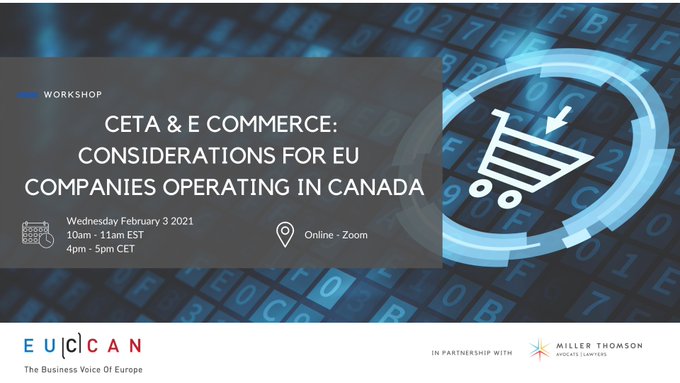 CETA & E-Commerce: Considerations for EU Companies operating in Canada!